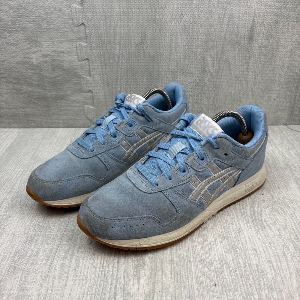 Asics Lyte Classic Sneakers Women's 10.5 Birch Glacier Gray‎ Blue 1202A073